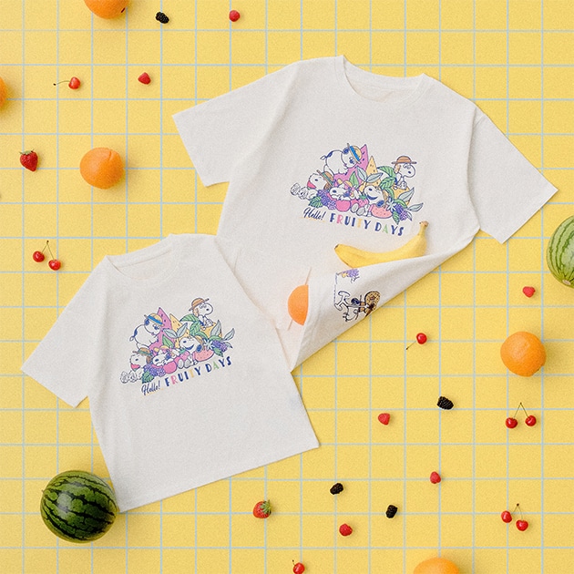 【預訂｜7月】Snoopy x Afternoon Tea Living「PEANUTS HELLO FRUITY DAYS」- Tshirt
