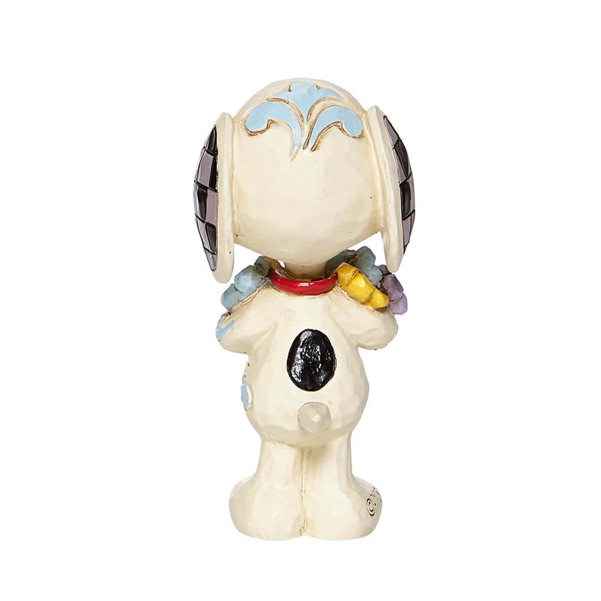【訂貨】JIM SHORE PEANUTS Snoopy 木雕擺設 - Flower Mini
