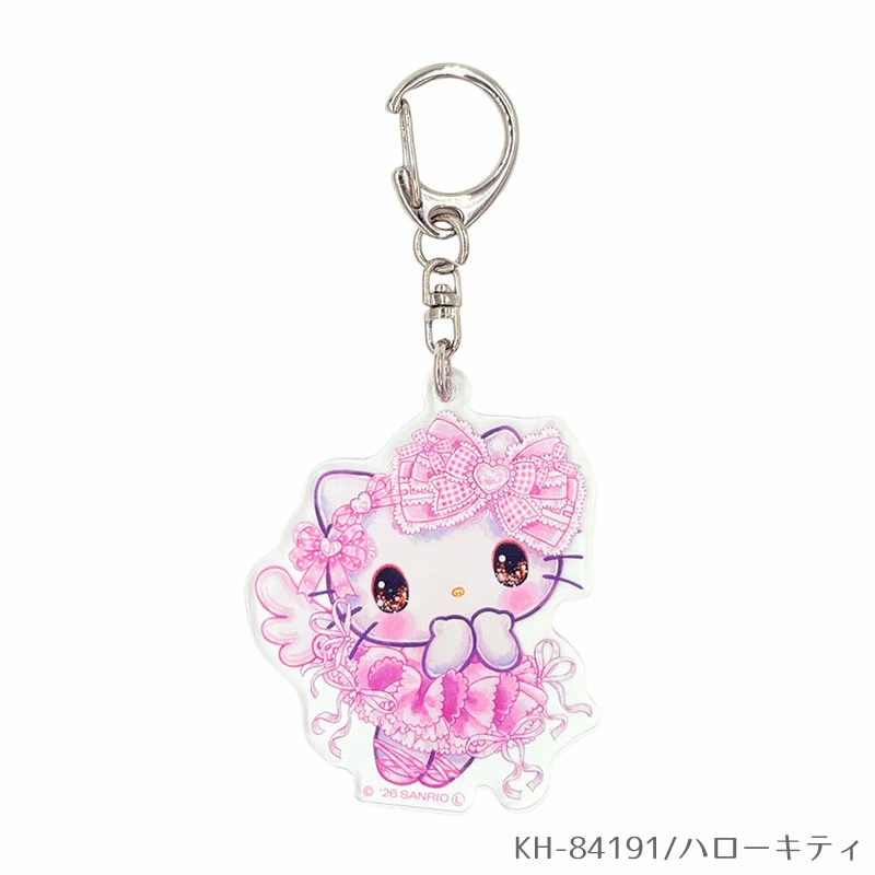 【訂貨】Sanrio x Amenomori Fumika 第二彈 文具系列 - 鑰匙扣