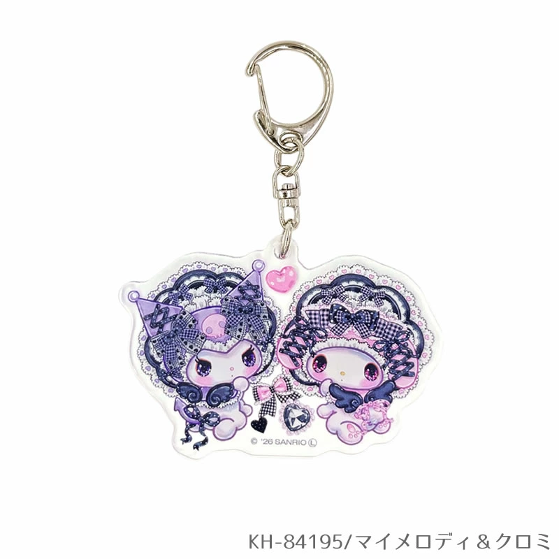 【訂貨】Sanrio x Amenomori Fumika 第二彈 文具系列 - 鑰匙扣
