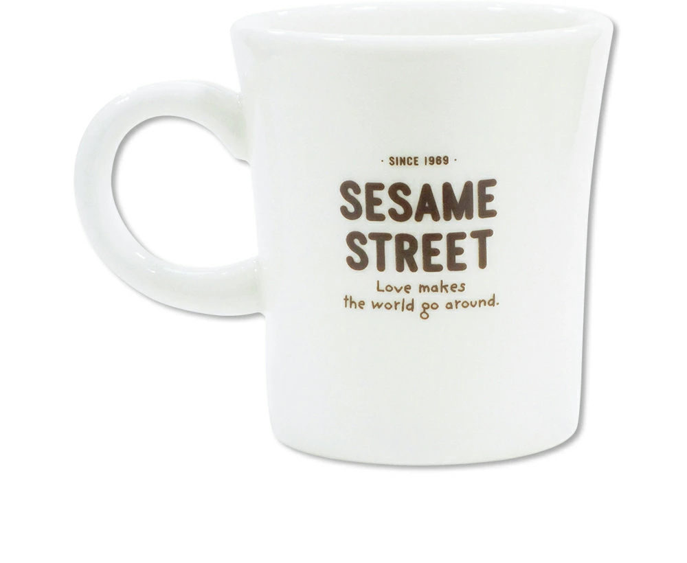 【訂貨】芝麻街 復古風食具 - 馬克杯 瓷杯