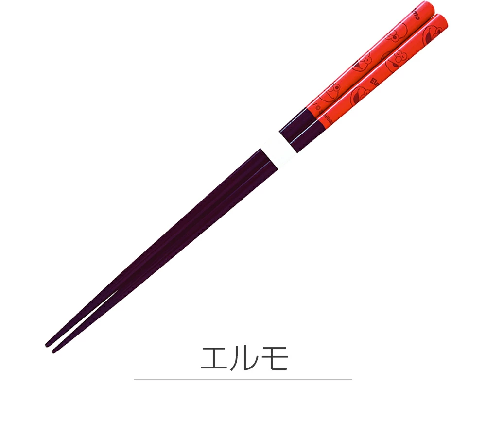 【訂貨】芝麻街 Sesame Street Color Face Series 食具 - 筷子 23cm