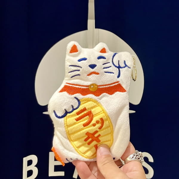 【訂貨】BEAMS JAPAN 招財貓 小物收納袋