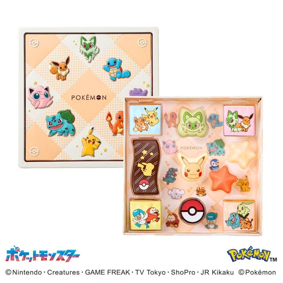 【預訂|2月】Pokemon 寶可夢 情人節朱古力(M 10pcs)