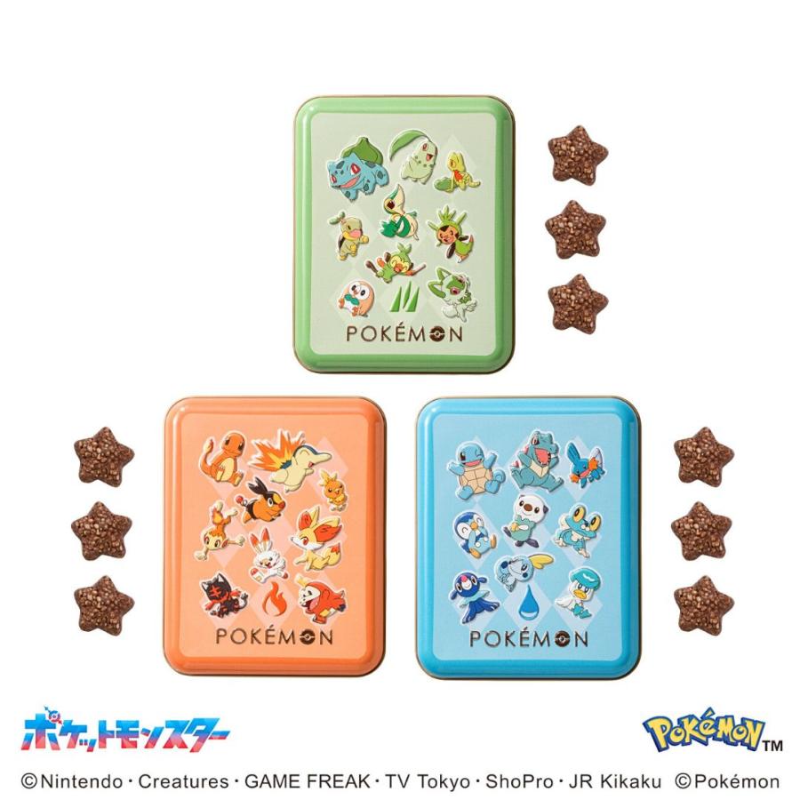 【預訂｜2月】Pokemon 情人節朱古力（迷你盒星星朱古力脆脆）