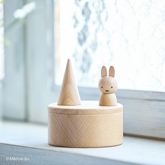 【訂貨】Miffy 木製戒指架飾物盒 小物收納