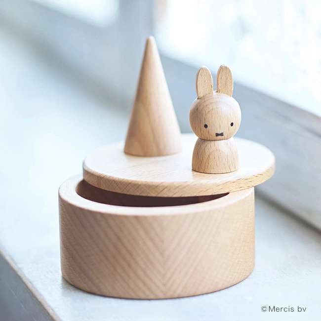 【訂貨】Miffy 木製戒指架飾物盒 小物收納