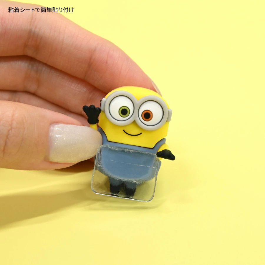 【訂貨】Minions Bob HYOTTOMO 手機 電腦 黏貼式小公仔裝飾
