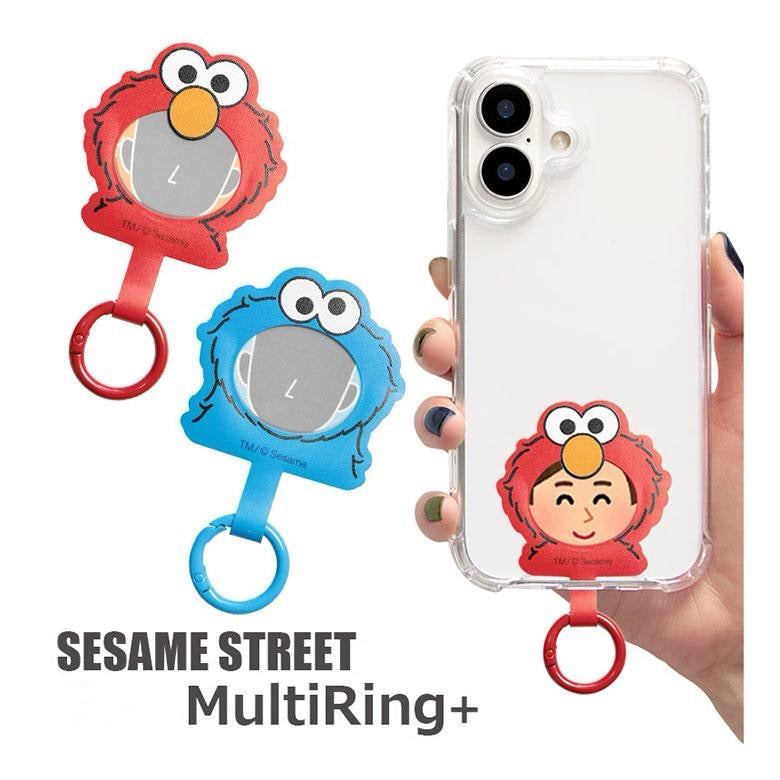 芝麻街 Sesame Street Elmo & Cookie Monster Frame Multiring+