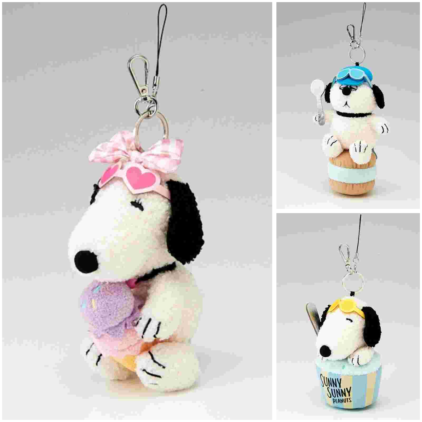 Umeda Snoopy Fest. 2026 Limited Edition - Snoopy / Olaf / Belle Plush Keychain