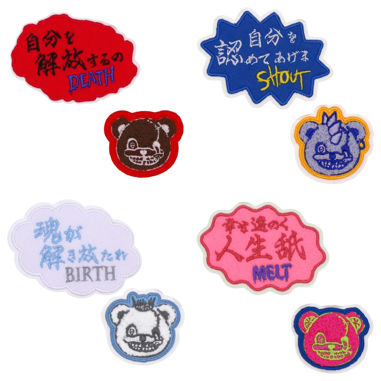 【訂貨】USJ 25週年紀念 Hami-kuma 系列 - 刺繡燙布貼