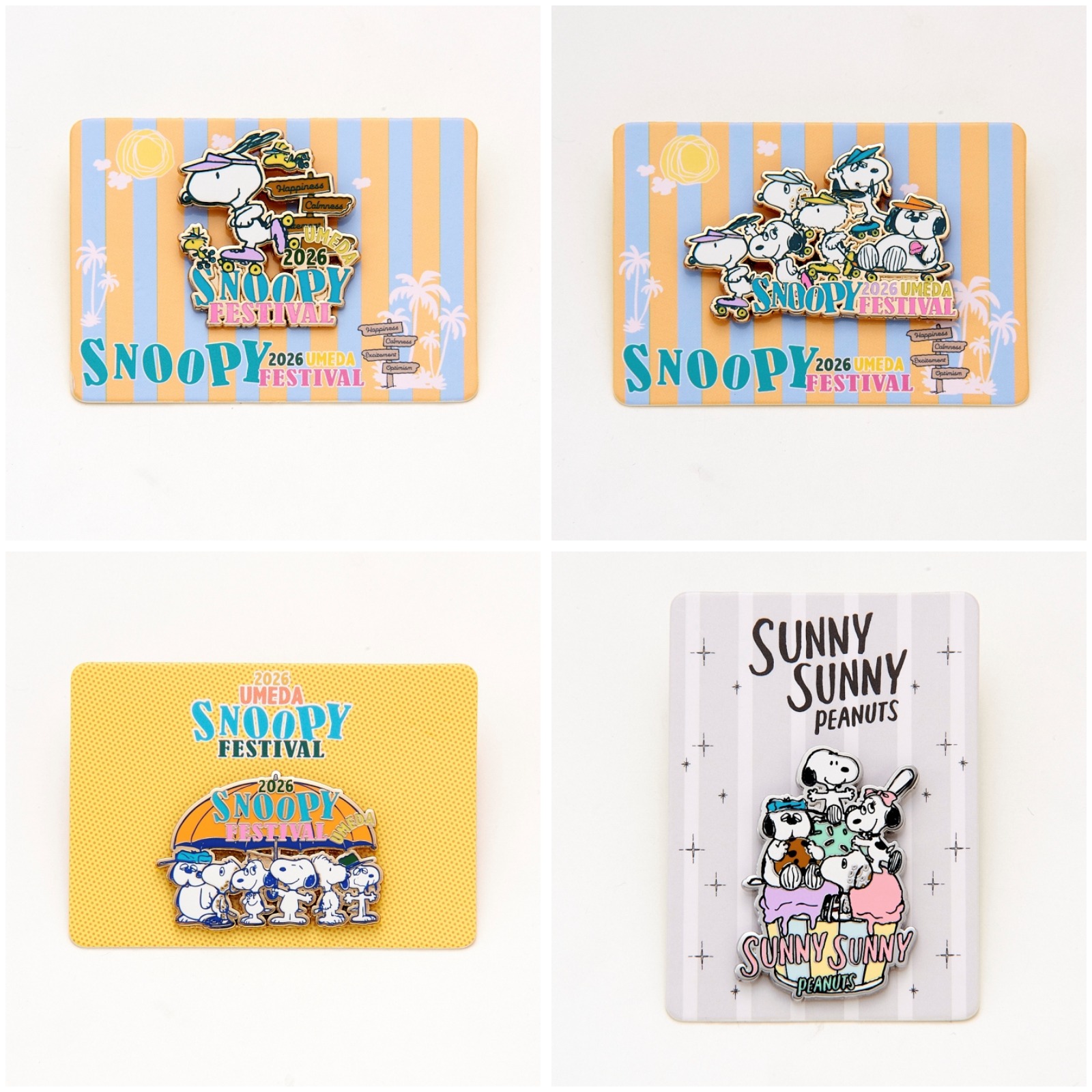 Umeda Snoopy Fest. 2026 Limited Edition - Metal Pin Badge
