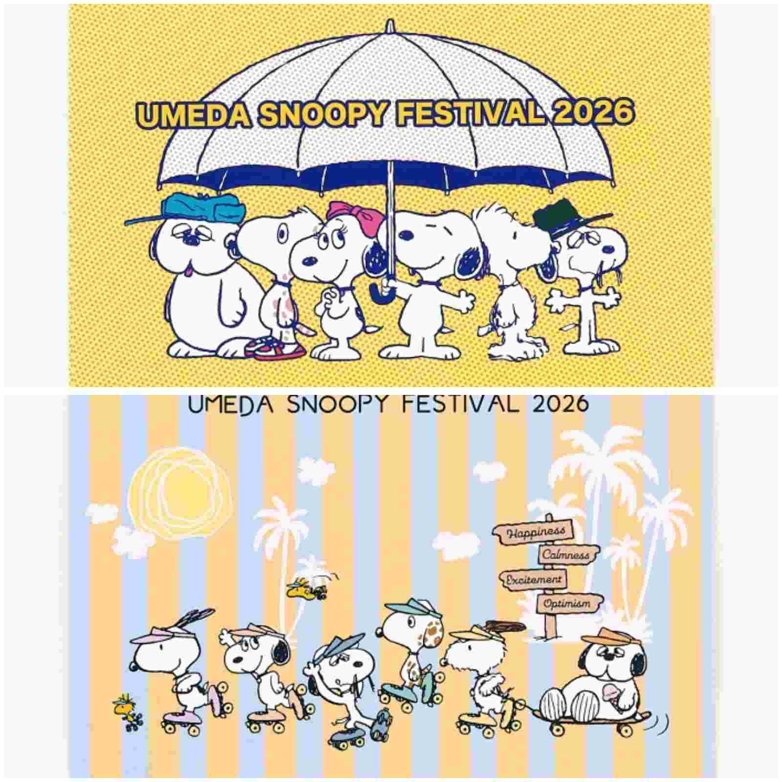 Umeda Snoopy Fest. 2026 Limited Edition - Postcard