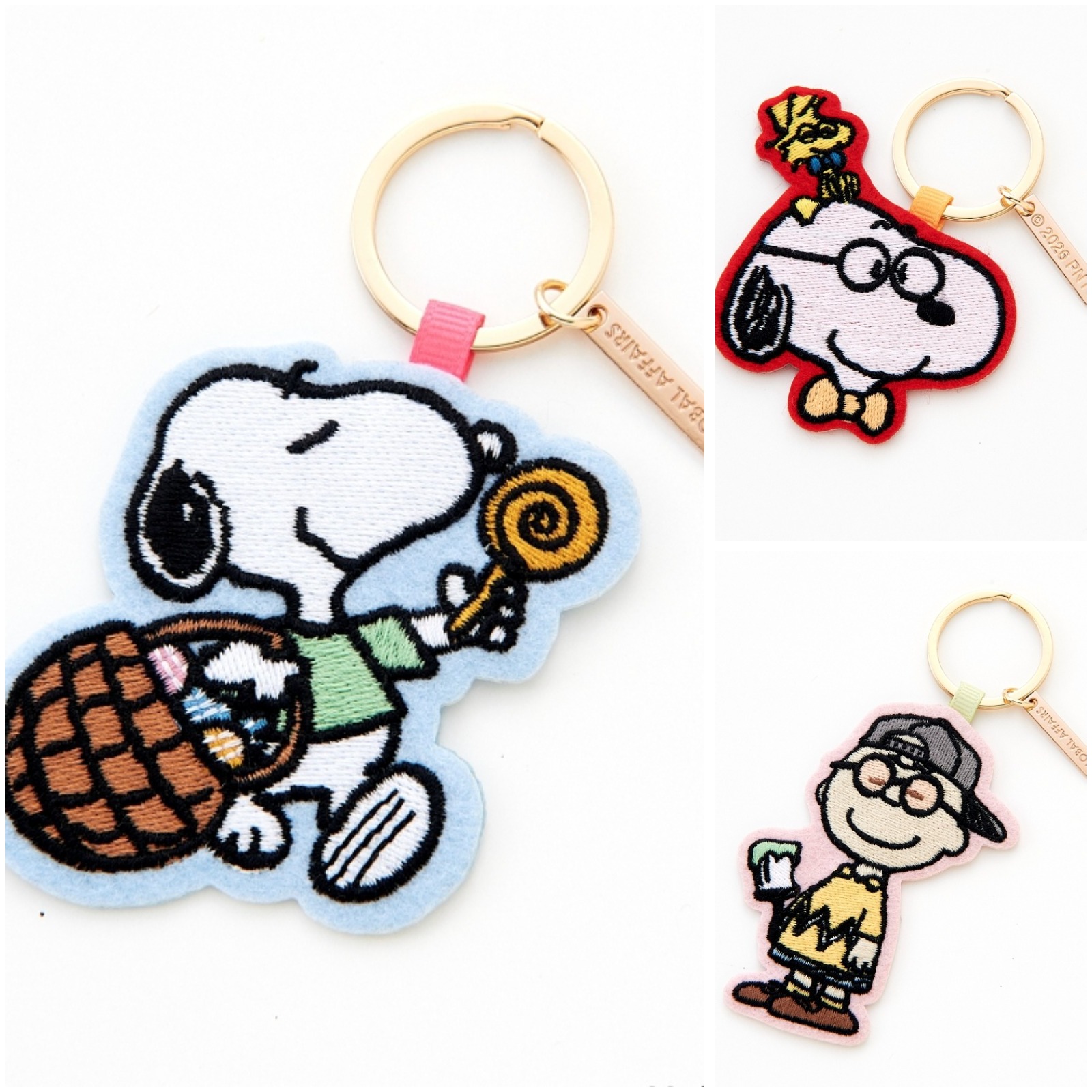 Umeda Snoopy Fest. 2026 Limited Edition - Embroidered Keychain