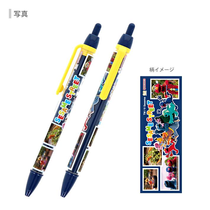 【訂貨】芝麻街 SESAME STREET 0.7mm 黑色原子筆