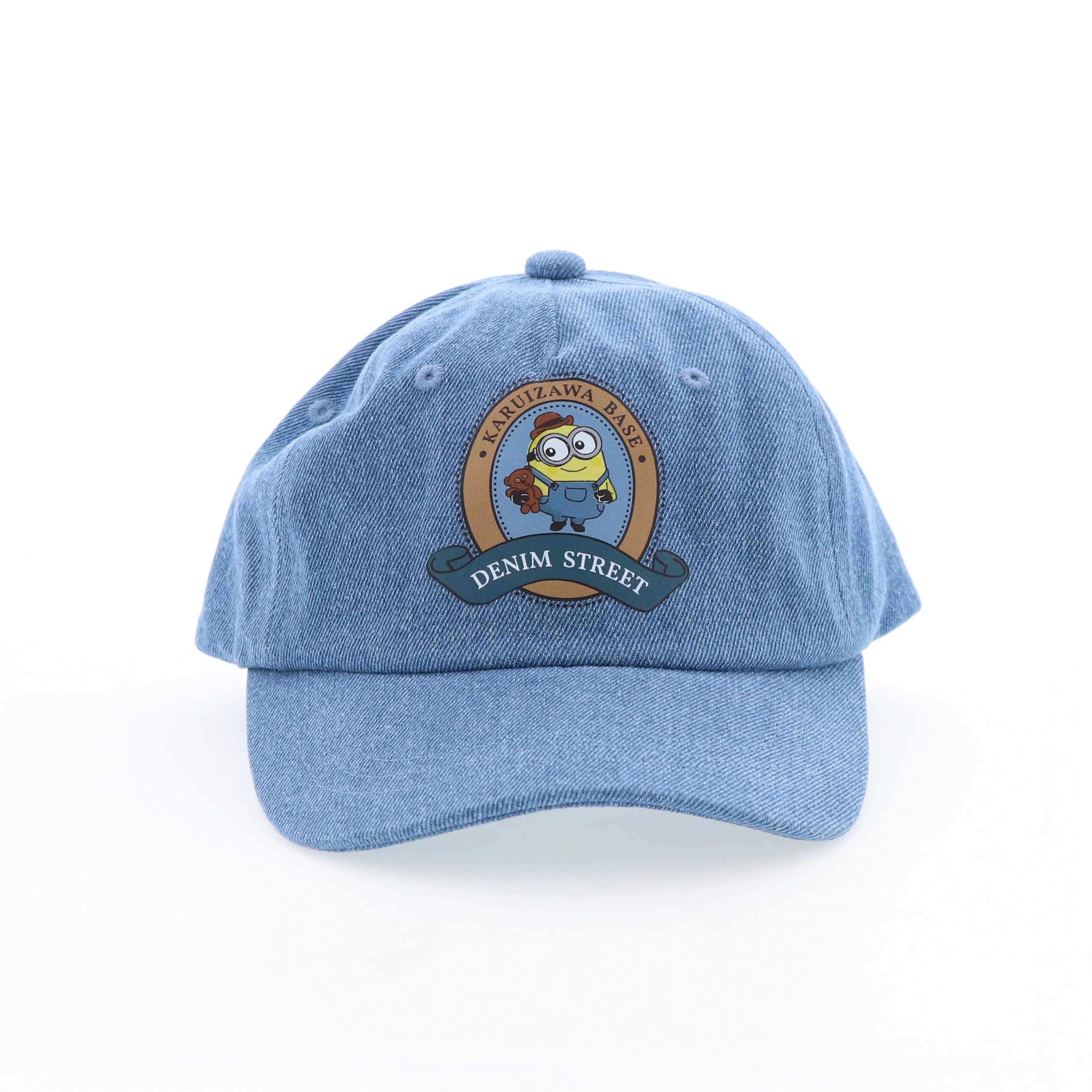 【訂貨】MINIONS in DENIM STREET 軽井沢店限定款 Bob & Tim 牛仔Cap帽