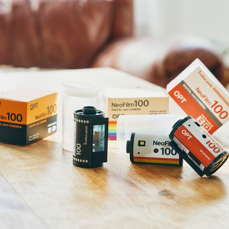【訂貨】日本 Opt! NeoFilm 菲林造型 復古風 迷你數位相機