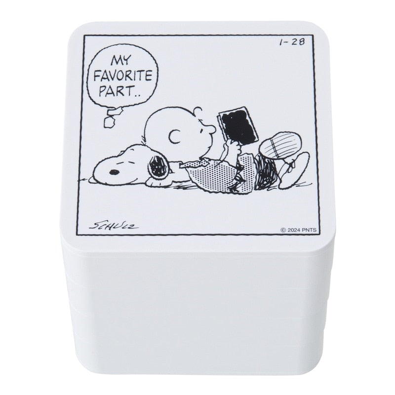 Peanuts Snoopy 旋轉式多層飾物收納盒