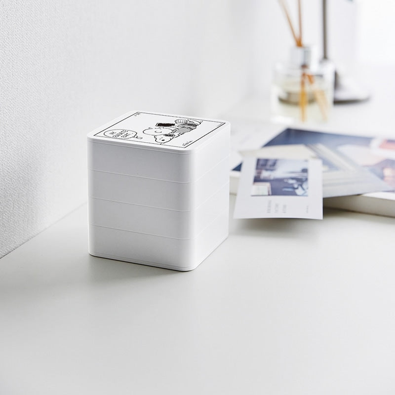 Peanuts Snoopy 旋轉式多層飾物收納盒