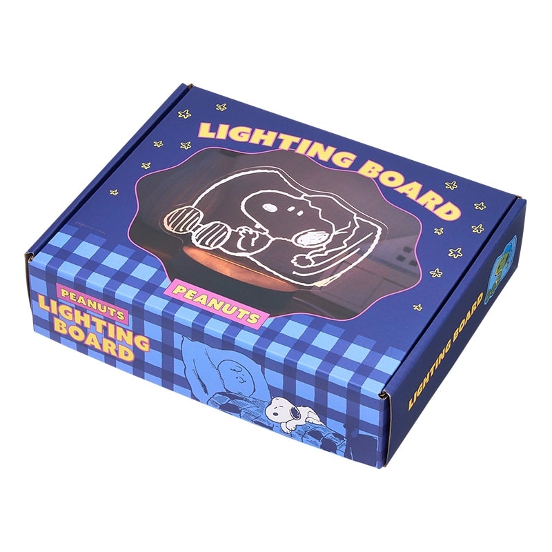 【訂貨】Peanuts Snoopy Lighting Board LED燈擺設 小夜燈