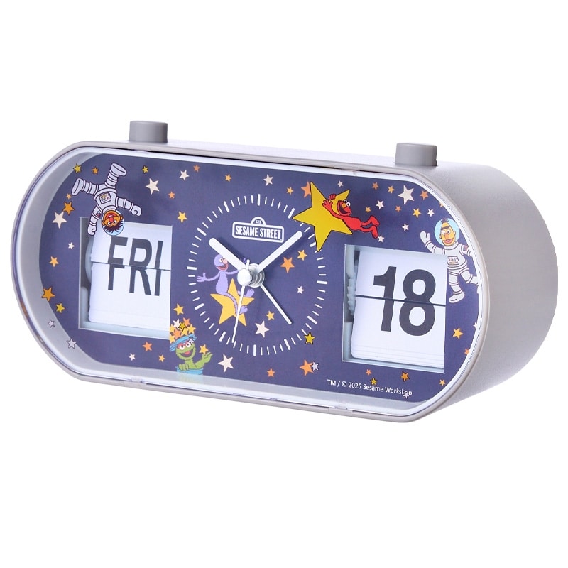 【訂貨】Sesame Street 芝麻街 翻頁時鐘 Pata Pata Clock Flip Clock