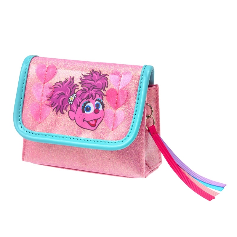 【訂貨】芝麻街 Sesame Street Abby 迷你收納包 付鏡子