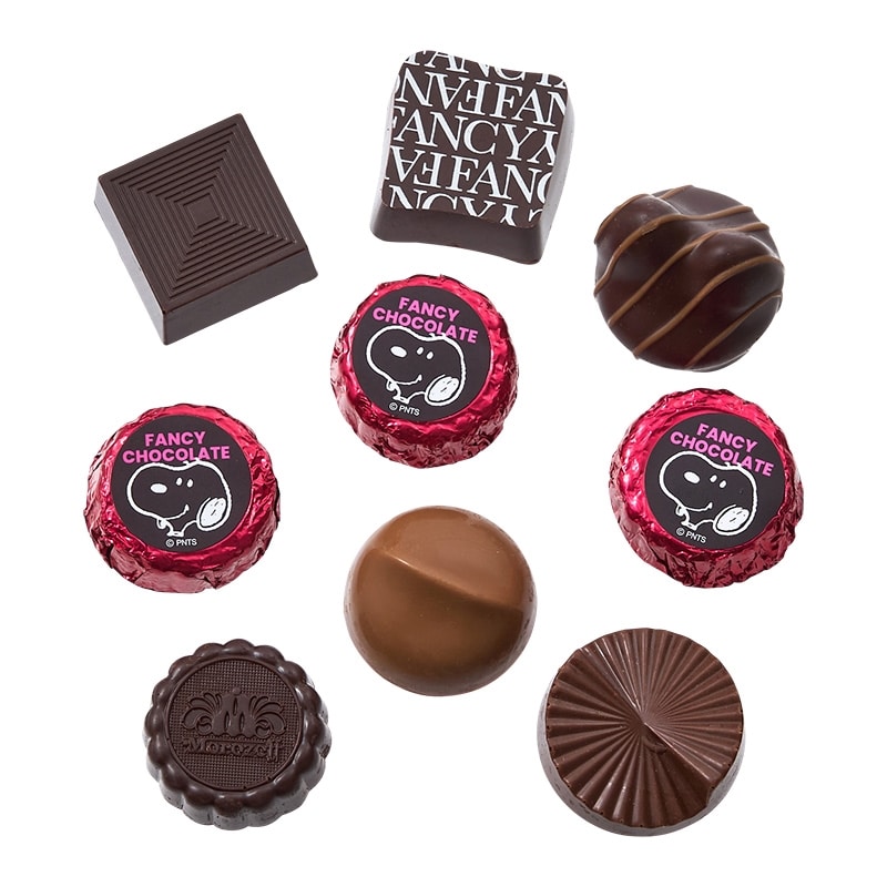 【預訂｜2月】情人節限定 - PEANUTS Morozoff Fancy Chocolate 朱古力罐