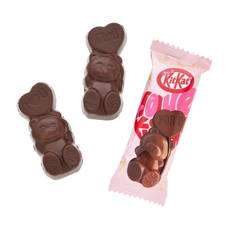 【預訂｜2月】Kitkat Heartful Bear 情人節限定小熊朱古力