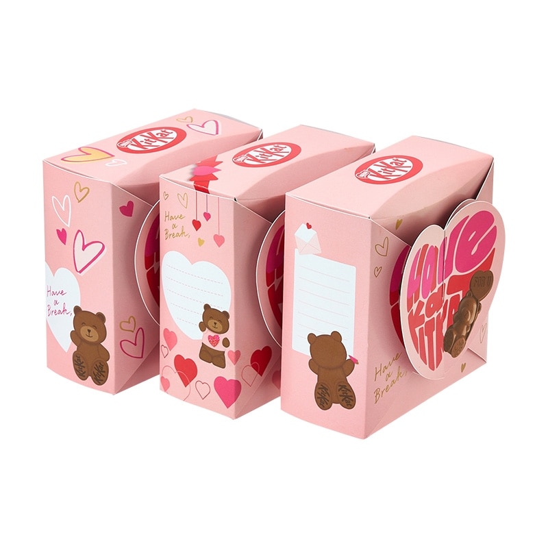 【預訂｜2月】Kitkat Heartful Bear 情人節限定小熊朱古力