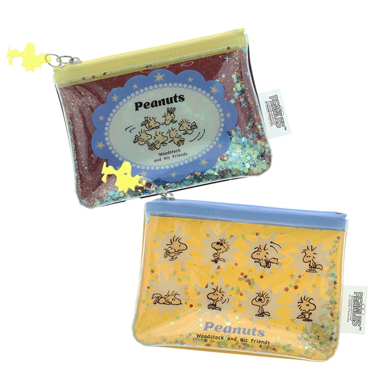 【訂貨】WOODSTOCK＆SNOOPY 第三彈 - 閃片迷你小包 拉鍊袋