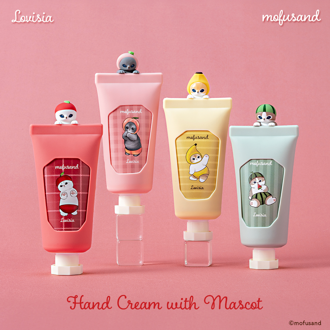 【訂貨】Mofusand Lovisia Mascot Handcream 護手霜