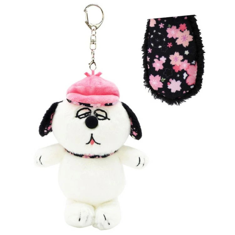 【訂貨】Peanuts FUWAKUTA Snoopy & Olaf 和風掛飾 - 櫻花