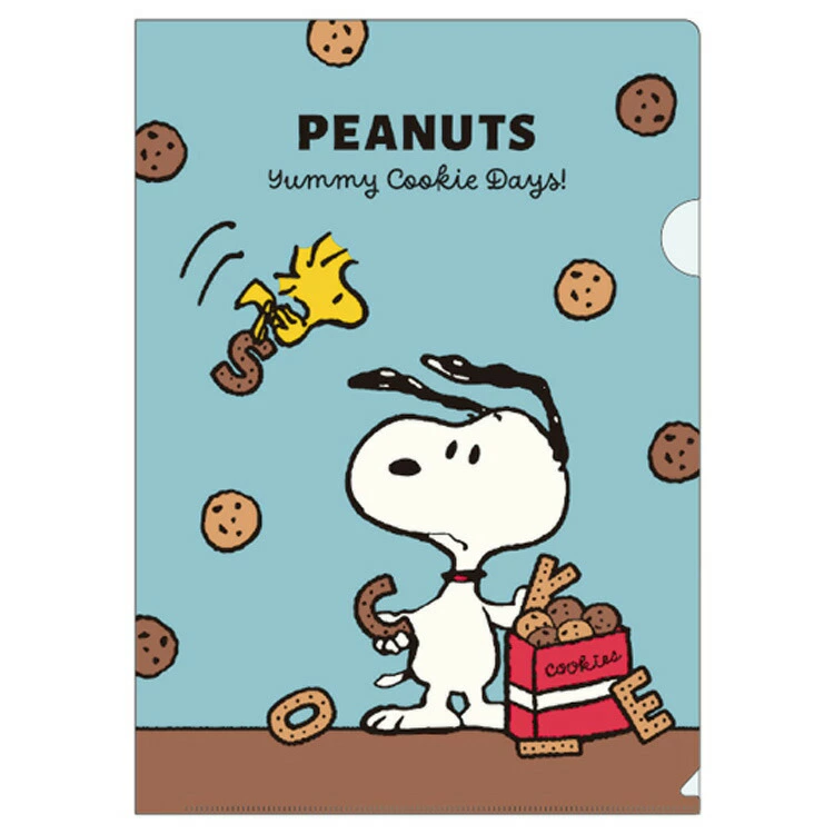 【訂貨】Peanuts Snoopy Yummy Cookie Days Memopad A4 File