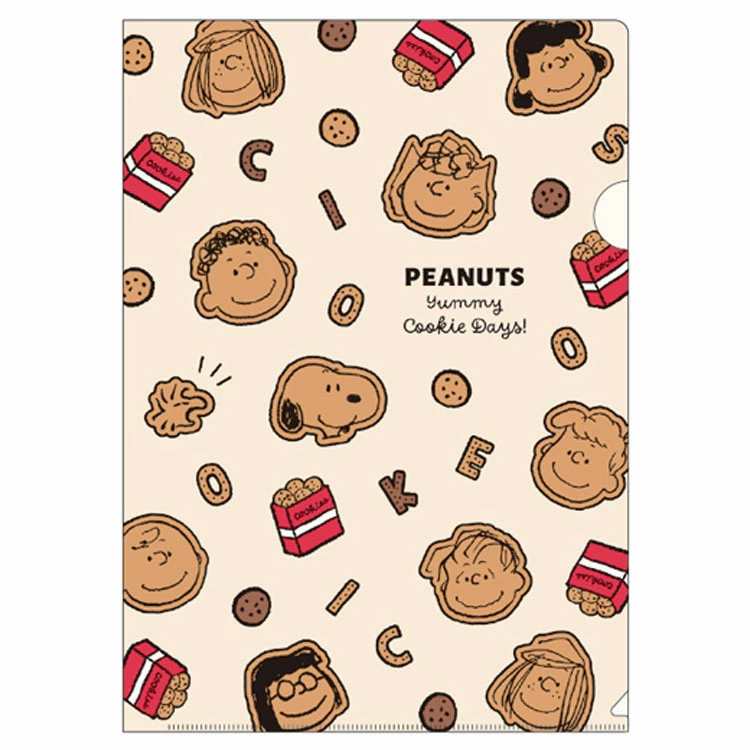 【訂貨】Peanuts Snoopy Yummy Cookie Days Memopad A4 File