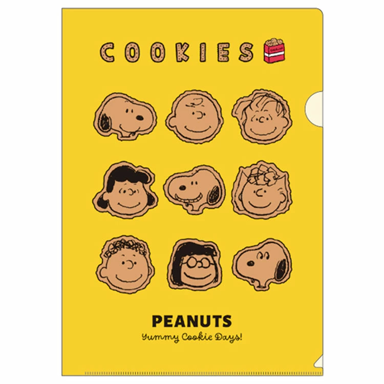 【訂貨】Peanuts Snoopy Yummy Cookie Days Memopad A4 File