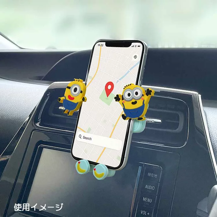 【訂貨】Minions 迷你兵團 小小兵 汽車用手機座 手機架