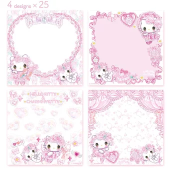【訂貨】Sanrio x Amenomori Fumika 第二彈 文具系列 - Memopad