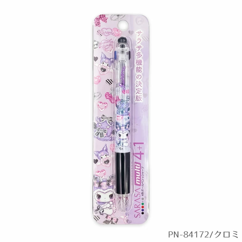【訂貨】Sanrio x Amenomori Fumika 第二彈 文具系列 - Sarasa Multi 4+1 原子筆 鉛芯筆