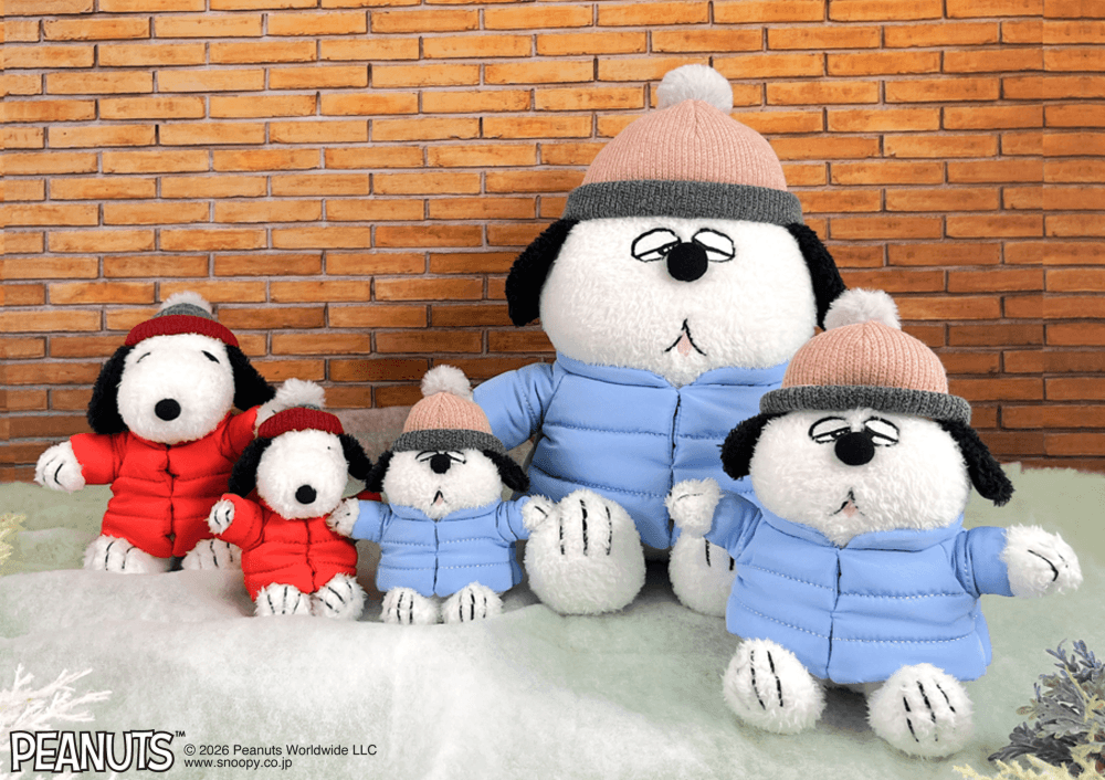 【訂貨】Snoopy 史努比 秋冬羽絨服系列 - Snoopy & Olaf 公仔 / 掛飾