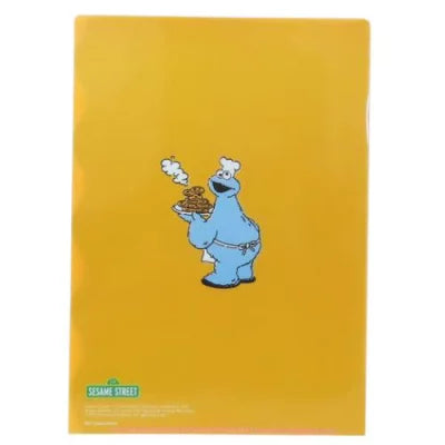 芝麻街 Cookie Monster A4 File（3-pockets）
