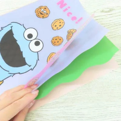 芝麻街 Cookie Monster A4 File（3-pockets）