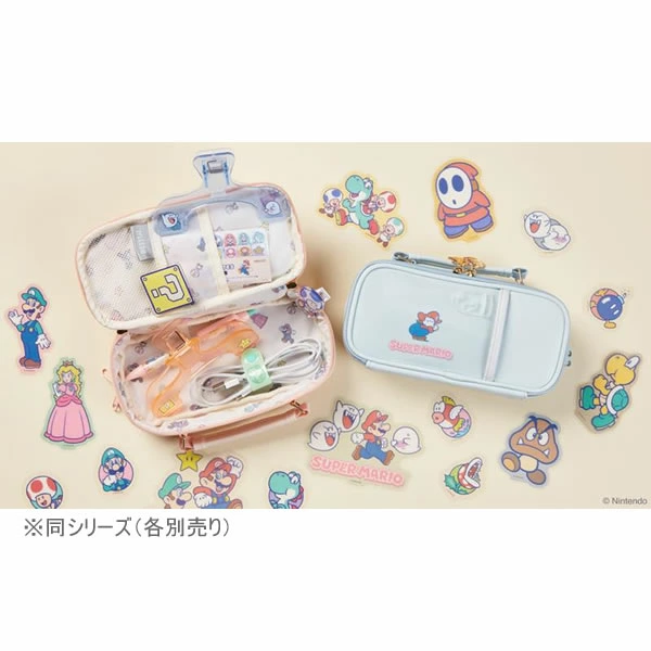 【訂貨】Super Mario 文具 - 多分格筆袋 大容量