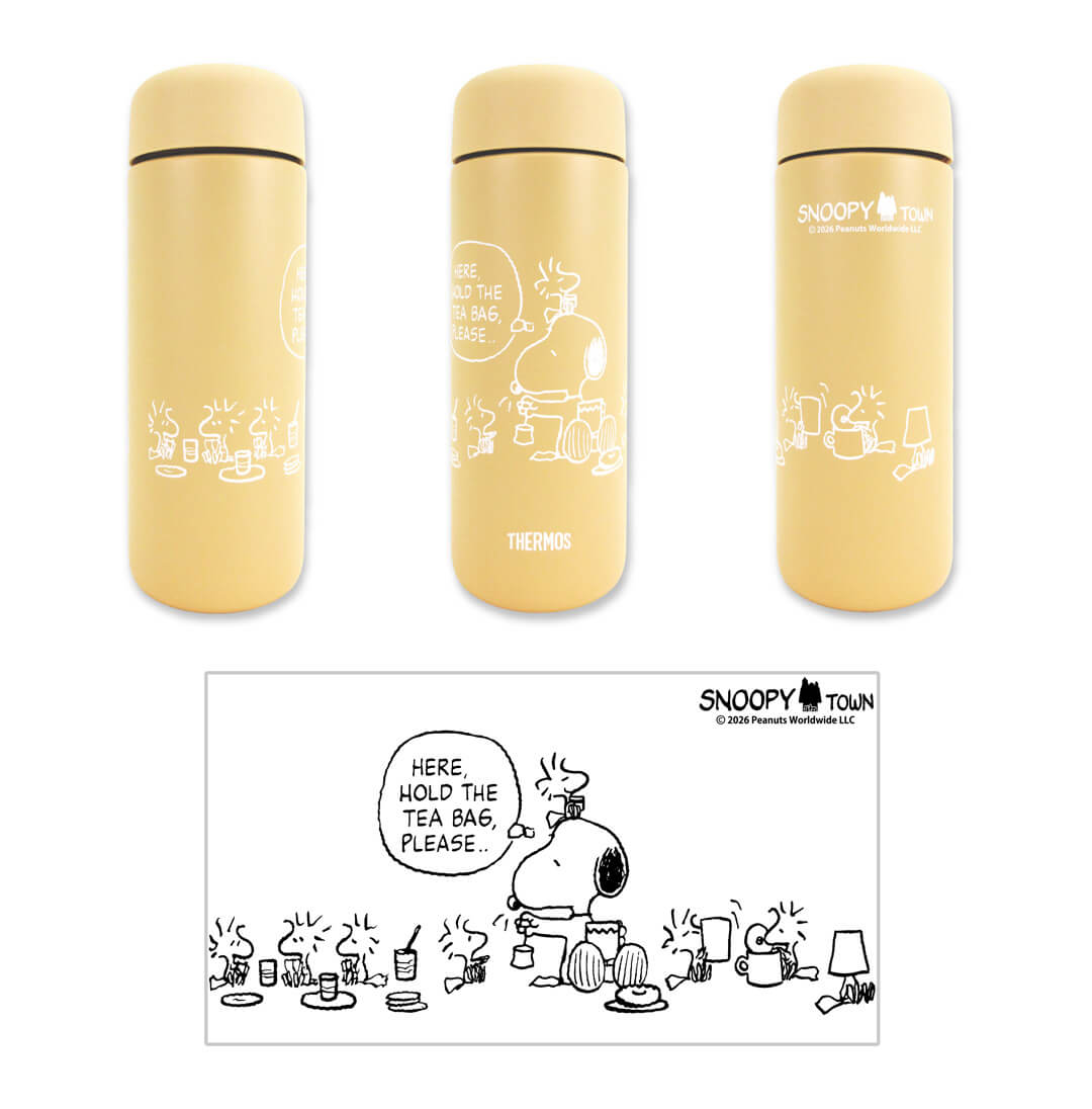 【預訂｜6月底】Snoopy Town Woodstock Fair 糊塗塌客 期間限定店 - Thermos 保溫瓶 0.5L