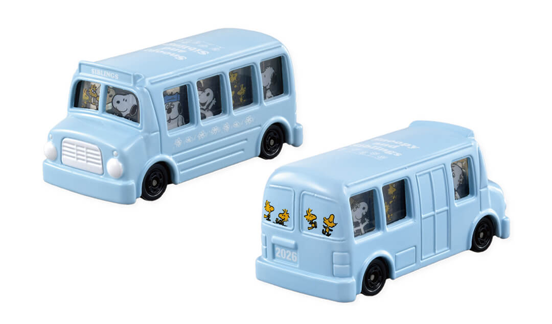 【預訂｜7月】Snoopy Town 限定款車仔 Tomica Snoopy and Siblings