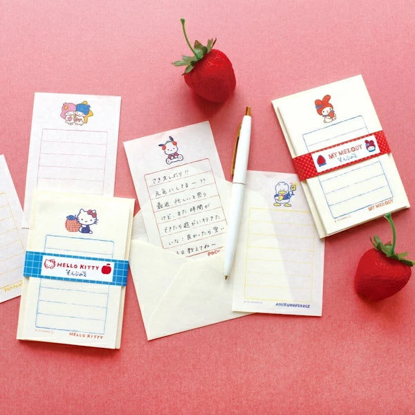 古川紙工 Sanrio Fruit Market 文具系列 - 迷你信紙套裝
