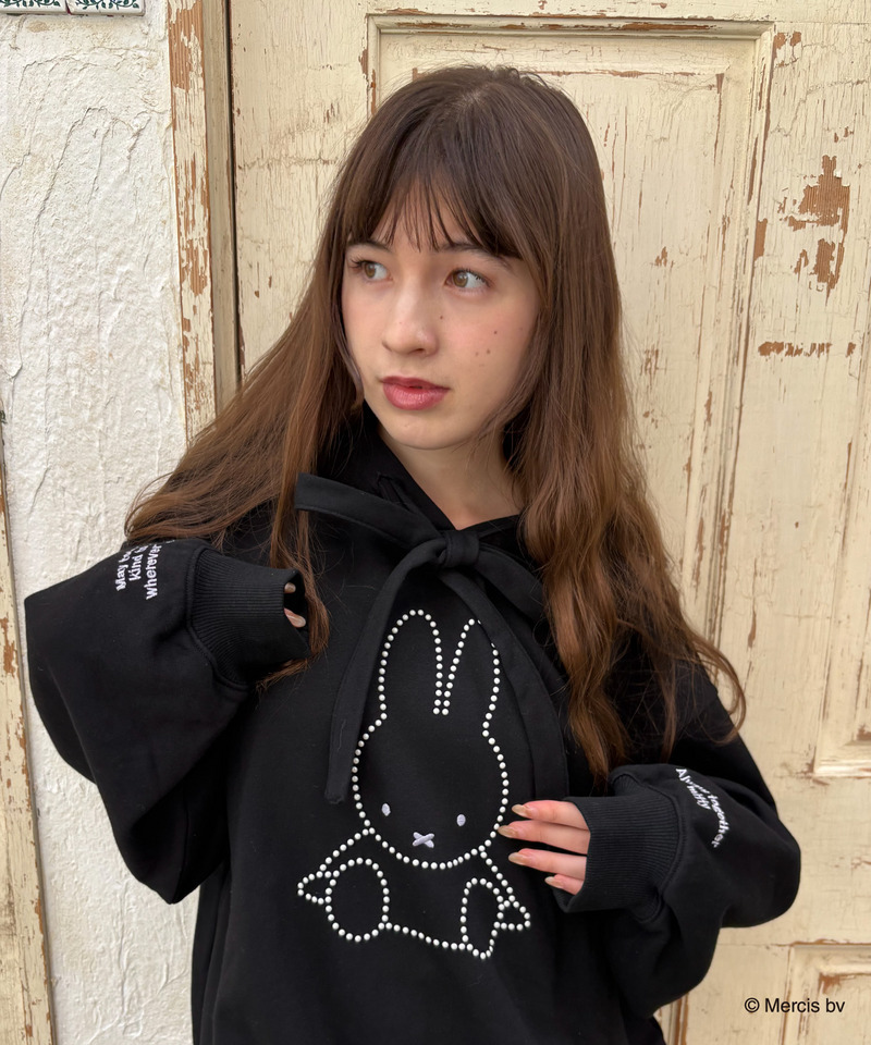 【預訂】Miffy x MIIA 限定 - 衛衣（黑）