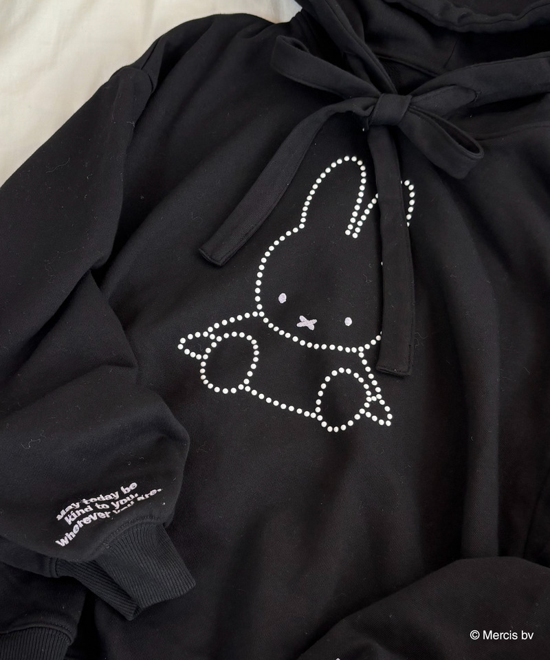 【預訂】Miffy x MIIA 限定 - 衛衣（黑）