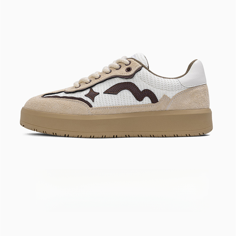 甜甜圈德訓鞋男鞋秋季阿甘鞋厚底運動休閒板鞋復古百搭潮鞋子