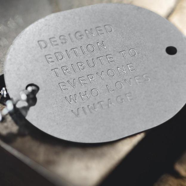 美式字母軍牌吊墜項鏈嘻哈狗牌蹦迪土酷兵掛件痞帥潮-Retro's Wear