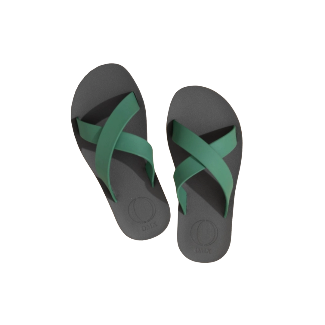 馬登男鞋 戶外穿沙灘涼鞋潮ins網紅室外橡膠一字涼拖鞋